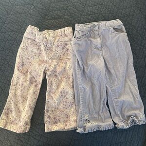 GAP, Gymboree, Okie Dokie Lavender Jeans & Leggings Girls Lot 18-24 Months